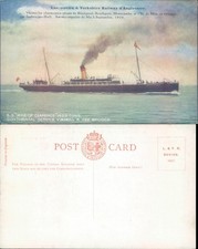 S Duke of Clarence ship Lancashire Yorkshire Railway Transportation Nautical