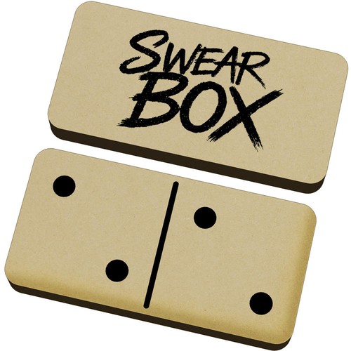 Swear box domino set with - domino,