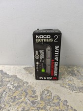 NOCO GENIUS2UK, 2A Car Battery Charger, 6V and 12V Portable Smart Charger, Batte
