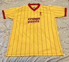 Liverpool FC Retro 1982 Away Football LFC Classic XL