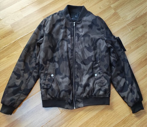 Bershka camouflage bomber - bershka,