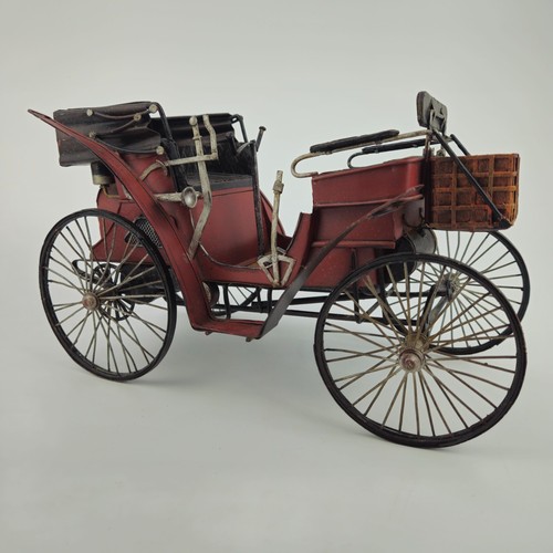 Vintage tin metal - vintage, benz
