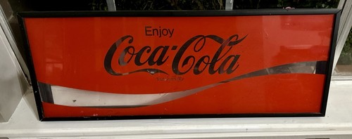 Vintage coke sign from - sign,