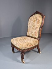 Antique Mahogany Nursing Chair