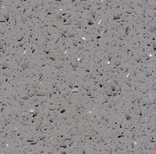Grey Sparkle Quartz Kitchen