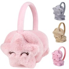 Women Kids Soft Stars Earmuffs Winter Ladies Girls Earflap Warmers Ear Muffs❤