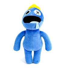 Rainbow friends plush toy blue - rainbow,