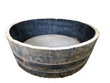 Genuine half whisky barrel - 1/4,