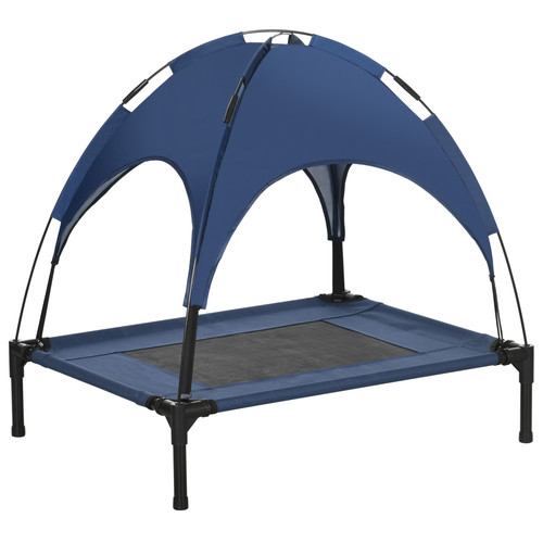 Elevated dog bed with - dog,