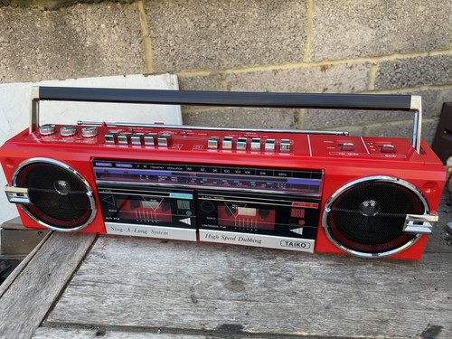 Vintage taiko red - taiko, radio