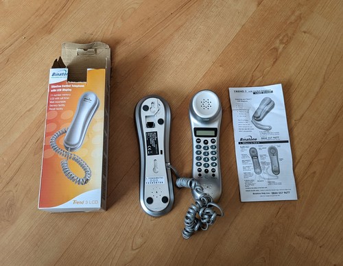 Telephone silver slimline - telephone,