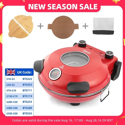 Inch electric pizza oven - inch,