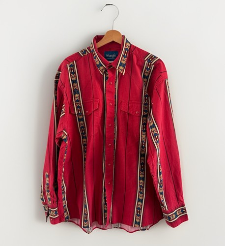 Vintage wrangler western - western, shirt