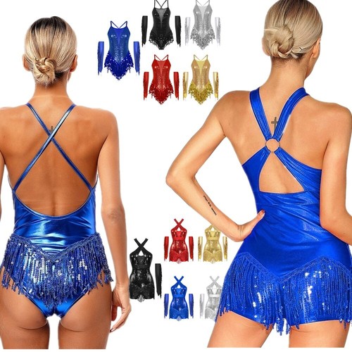 Women glitter latin dance - women's,