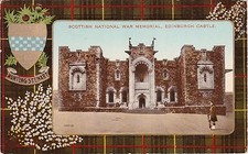 Hunting Stewart Tartan, National War Memorial, The Castle, EDINBURGH, Midlothian