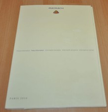 Maybach Restylage Press Folder