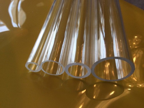 Clear acrylic perspex pipe - acrylic,