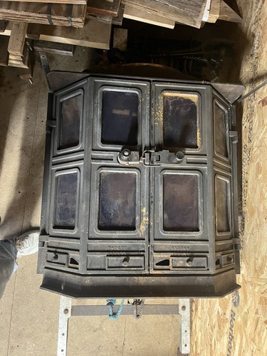 Dovre 2000 cast iron log - cast,