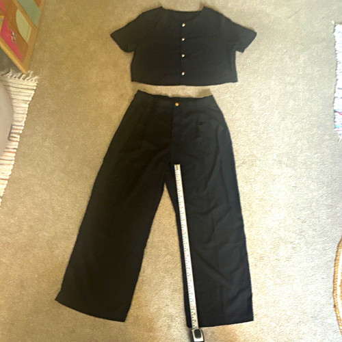 Women black piece - 2-piece, l