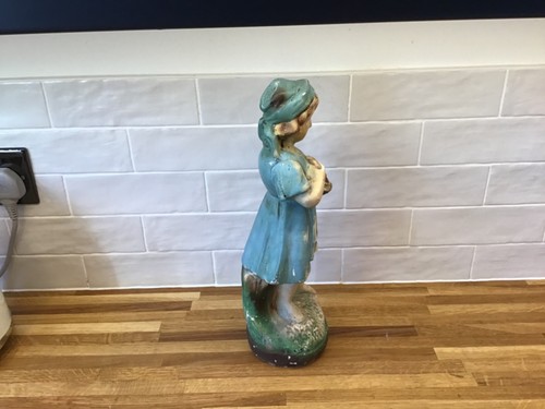 Large vintage chalkware - large,