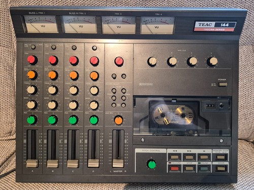 Serviced teac tascam 144 - serviced,
