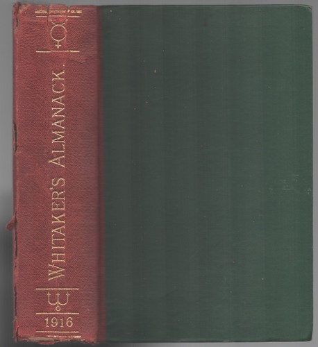Whitaker almanack for 1916 - almanack,