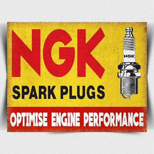Ngk spark plugs - spark, sign