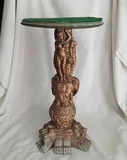 Gold ethnic heavy resin table