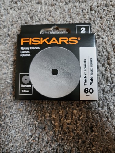 Fiskars 60mm titanium rotary - 60mm,