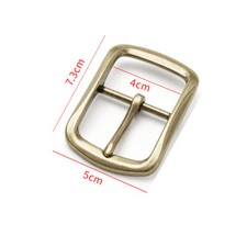Solid Brass Belt Pin Buckle Collectable Men's Belt Buckles For 40mm Belt