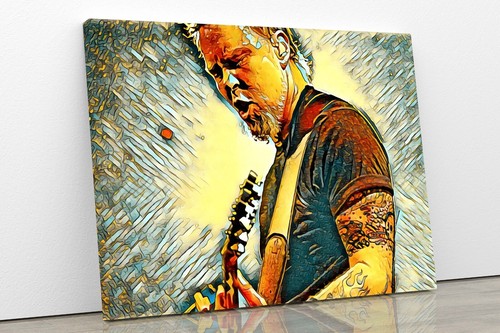 James hetfield guitar - james, singer