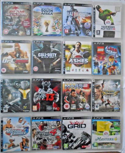 Playstation ps3 games all - 3,