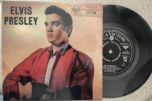 Elvis rcx 104 ep vinyl - -,