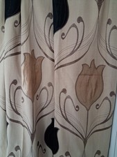 Curtains Pair Dunelm Lined