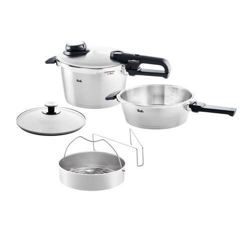 Fissler pressure cooker set