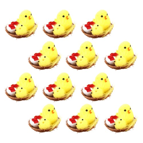12pcs easter chicks small - easter,