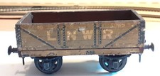 EARLY O GAUGE - 10 TON 4 PLANK WAGON 8004 L.N.W.R. - EARLY LEEDS MODEL Co