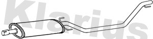 Klarius gm546a exhaust centre - klarius,