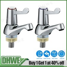 1 Pair Lever Basin Sink Taps