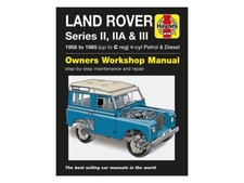 LAND ROVER SERIES 2,2A & 3 HAYNES OWNERS WORKSHOP MANUAL