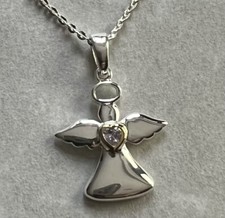 Sterling Silver Angel Necklace
