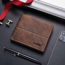 Man RFID Blocking Wallet Soft