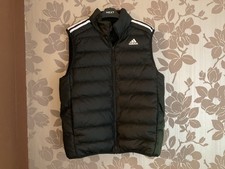 ADIDAS ORIGINALS MEN'S GILET/ BODY WARMER  PUFFER BLACK RRP £74.99 MEDIUM ?
