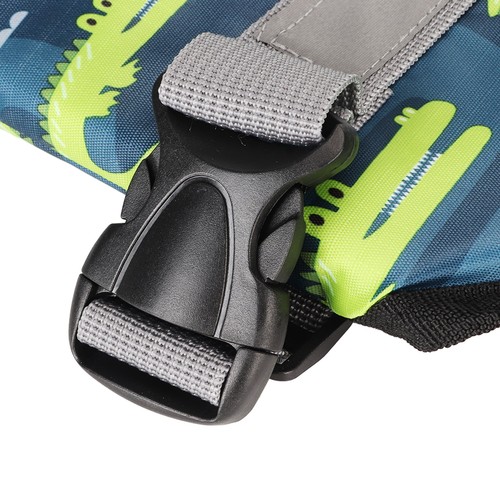 Dog life jacket with handle - with,