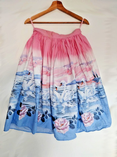 Hell bunny pink blue - hell, pink,