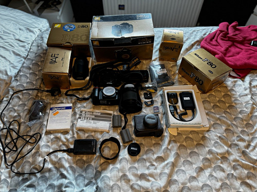 Nikon d80 and f80 2mp - f80, 10.2mp