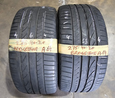 2x 275/40 R20 Bridgestone