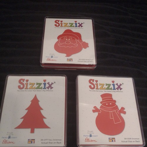 Sizzix large dies 3 - large,