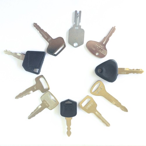 Forklift key set keys cat - key, 10