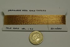 REAL GOLD THREAD, 50 METRES